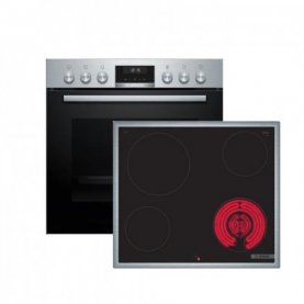 SET ΦΟΥΡΝΟΣ & ΕΣΤΙA BOSCH HEG537BS4 + NKF645GA2E