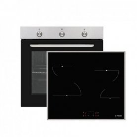 SET ΦΟΥΡΝΟΣ & ΕΣΤΙA PYRAMIS PO78021008PIX-(034069901) + PHC61410IFB (174020040)