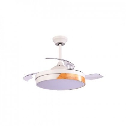 ΑΝΕΜΙΣΤΗΡΑΣ ΟΡΟΦΗΣ 300-25068 LED Πολυτελείας με Control και Ηχείο Bluetooth EUROLAMP