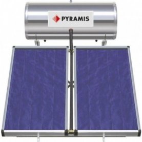 ΗΛΙΑΚΟΣ ΘΕΡΜΟΣΙΦΩΝΑΣ PYRAMIS 200L 3.0m2 ΔΙΠΛΗΣ ΕΝΕΡΓΕΙΑΣ (4τεμ) 026000505