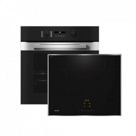 SET ΦΟΥΡΝΟΣ&ΕΣΤΙA MIELE H 2861-1 B+KM 7361 FR (12432430+12315500)