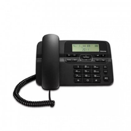 ΤΗΛΕΦΩΝΟ ΕΝΣΥΡΜΑΤΟ M20B GRS ΜΑΥΡΟ PHILIPS