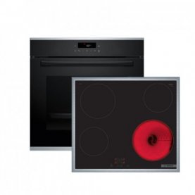SET ΦΟΥΡΝΟΣ & ΕΣΤΙA BOSCH HBA272BB3 + PKE645BA2E