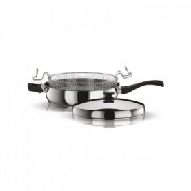 ΤΗΓΑΝΙ 28CM S-28 NEW CLASSIC 015028601 PYRAMIS (Καπάκι+σχάρα)