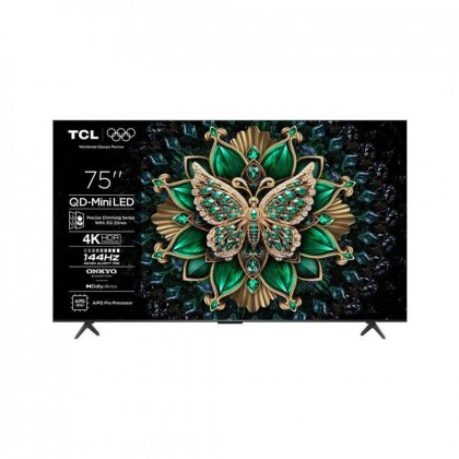 ΤΗΛΕΟΡΑΣΗ 75 QLED 75C6K Mini LED 144Hz TCL
