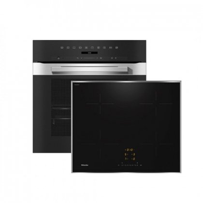 SET ΦΟΥΡΝΟΣ&ΕΣΤΙA MIELE H 7260B + KM 7361 FR (11115800+12315500)