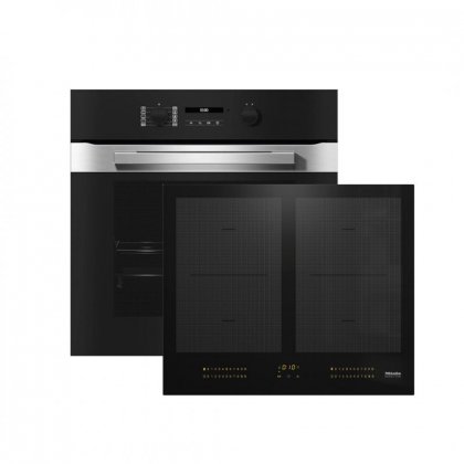 SET ΦΟΥΡΝΟΣ&ΕΣΤΙA MIELE H 2861-1 B+KM 7564 FL(12432430+11022960)