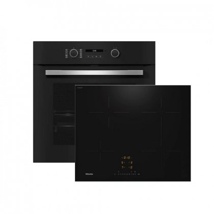 SET ΦΟΥΡΝΟΣ&ΕΣΤΙA MIELE H 2766-1 BP+KM 6520 FR (12432410+10881980)