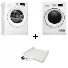 SET WHIRLPOOL ΠΛ ΡΙΟ 9KG FFB 9458 WV E+ΣΤΕΓΝ ΡΙΟ 9kg FFT M22 9X2WS +ΣΥΝΔΕΤΙΚΟ 00694 ROLLER