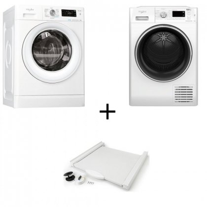 SET WHIRLPOOL ΠΛ ΡΙΟ 9KG FFB 9458 WV E+ΣΤΕΓΝ ΡΙΟ 9kg FFT M11 9X3BXY +ΣΥΝΔΕΤΙΚΟ 00694 ROLLER