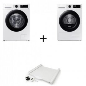 SET SAMSUNG ΠΛ ΡΙΟ 8KG WW80CGC04DAELE +ΣΤΕΓΝ ΡΙΟ 8Kg DV80CGC2B0AELE+ΣΥΝΔΕΤΙΚΟ 00694 ROLLER