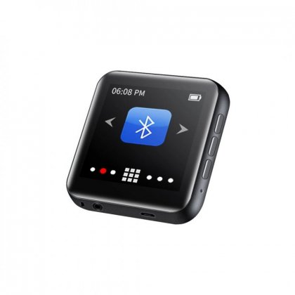 MP3 PLAYER M4 ΜΕ ΗΧΕΙΟ BLUETOOTH 16GB BLACK RUIZU