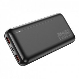 POWER BANK 20000MAH QC3,0+PD20W BLACK LAMTECH