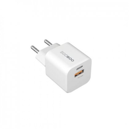 CHARGER EBNCUSBC30EU-WHI NANOCHARGE PD-30W WHITE EGOBOO