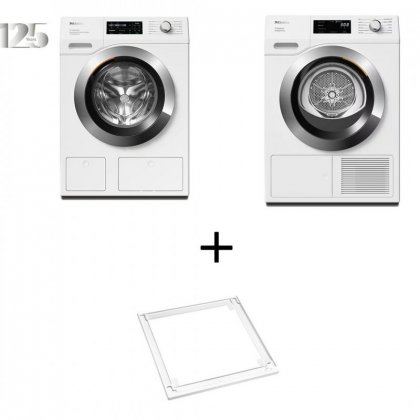 SET MIELE ΠΛ ΡΙΟ 9KG WWI880 WCS +9KG ΣΤΕΓΝ ΡΙΟ TEH795WP+ ΣΥΝΔΕΤΙΚΟ WTV 501 LW