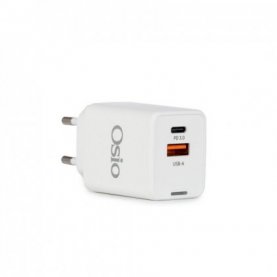 ΦΟΡΤΙΣΤΗΣ OTU-5945W USB-A & TYPE-C 45W ΛΕΥΚΟΣ OSIO