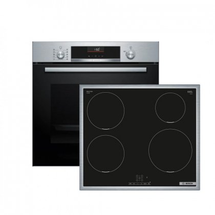 SET ΦΟΥΡΝΟΣ & ΕΣΤΙA BOSCH HBG536ES3 + PIE645BB5E