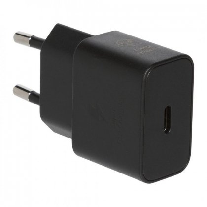 FAST TRAVEL CHARGER T2510 TYPE C 25W BLACK   NO CABLE SAMSUNG