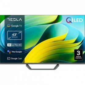 ΤΗΛΕΟΡΑΣΗ 43 QLED Q43E655GUS GOOGLE TV TESLA