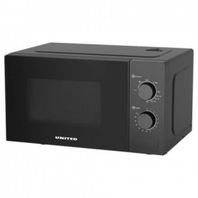 ΦΟΥΡΝΟΣ ΜΙΚΡΟΚΥΜΑΤΩΝ με Grill MWO-2803 BLACK 20L UNITED