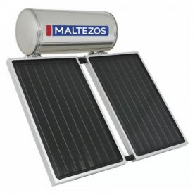 ΗΛΙΑΚΟΣ ΘΕΡΜΟΣΙΦΩΝ MALTEZOS  H 160L 3E 2 SAC 90x150 2,7 τμ  Τριπλής Ενέργειας INOX (4τμχ) 21.10.239