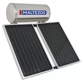 ΗΛΙΑΚΟΣ ΘΕΡΜΟΣΙΦΩΝ MALTEZOS H 300L 3E 2 SAC 130x150 3,9 τμ  Τριπλής Ενέργειας INOX (4τμχ) 21.40.152