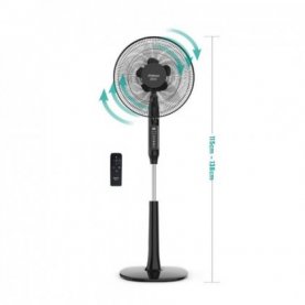 ΑΝΕΜΙΣΤΗΡΑΣ ΟΡΘΟΣΤΑΤΗΣ PRSF-80615D 40CM ΜΑΥΡΟΣ PRIMO
