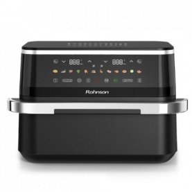 ΦΡΙΤΕΖΑ AIR FRYER MOD R-28019 SINGLE OR DUAL BASKET ROHNSON