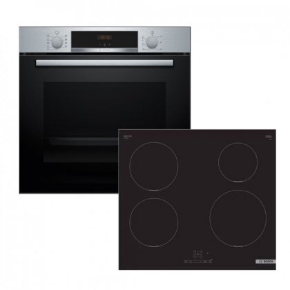 SET ΦΟΥΡΝΟΣ & ΕΣΤΙA BOSCH HBA534ES4 + PUE611BB5E