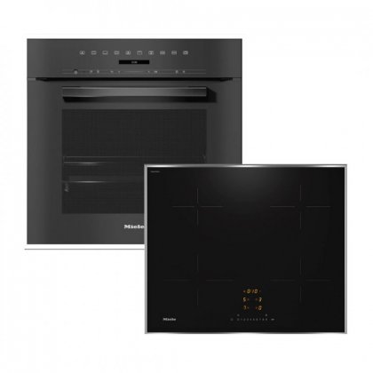 SET ΦΟΥΡΝΟΣ & ΕΣΤΙA MIELE H 7264 B + KM 7361 FR (11104190+12315500)