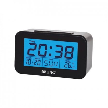 ΞΥΠΝΗΤΗΡΙ με μέτρηση θερμοκρασίας BRN-0130 BLACK BRUNO