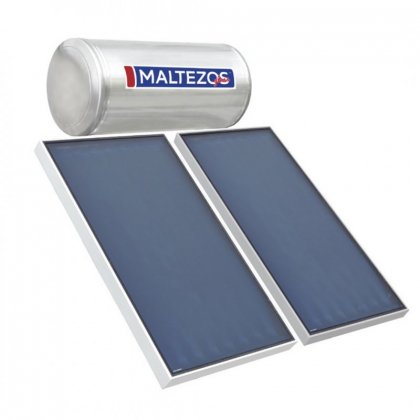ΗΛΙΑΚΟΣ ΘΕΡΜΟΣΙΦΩΝΑΣ MALTEZOS GL 200L 3E SAC 130Χ200 2,6 τμ  Τριπλής Ενέργειας (3τμχ) 21.20.151