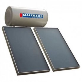 ΗΛΙΑΚΟΣ ΘΕΡΜΟΣΙΦΩΝΑΣ MALTEZOS GL 300L 2 SAC 130Χ150 3,9 τμ  Διπλής Ενέργειας (4τμχ) 21.20.281