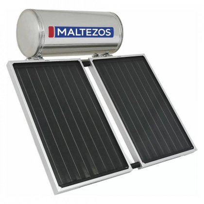ΗΛΙΑΚΟΣ ΘΕΡΜΟΣΙΦΩΝ MALTEZOS  H 160L 3E 2 SAC 90x150 2,7 τμ  Τριπλής Ενέργειας INOX (4τμχ) 21.10.239