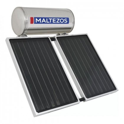 ΗΛΙΑΚΟΣ ΘΕΡΜΟΣΙΦΩΝ MALTEZOS  H 200L 3E 2 SAC 90x150 2,7 τμ  Τριπλής Ενέργειας INOX (4τμχ) 21.40.123