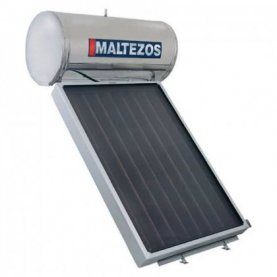 ΗΛΙΑΚΟΣ ΘΕΡΜΟΣΙΦΩΝ MALTEZOS H 160L   SAC 130 x 200 2,6 τμ Διπλής Ενέργειας INOX ( 3 τμχ) 21.40.119
