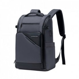ΤΣΑΝΤΑ ΠΛΑΤΗΣ B00675 ΜΕ ΘΗΚΗ LAPTOP 15.6 15L USB ΓΚΡΙ ARCTIC HUNTER