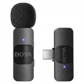 MICROPHONE BY-V10 WIRELESS LAVALIER FOR ANDROID MINI LAPEL USB-C CONNECTION BOYA