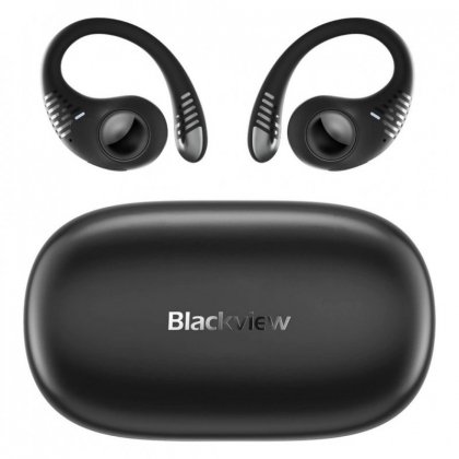 EARBUDS WITH CHARGING DOCK BT5.3 ENC+MIC NOISE REDUCTION BLACK BLACKVIEW