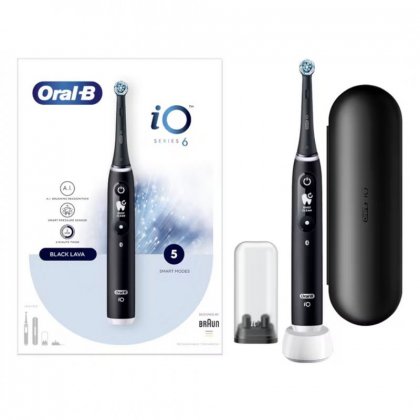 ΟΔΟΝΤΟΒΟΥΡΤΣΑ ΗΛΕΚΤΡΙΚΗ IO SERIES 6 ΜΑΥΡΟ ORAL-B