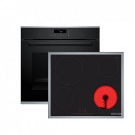 SET ΦΟΥΡΝΟΣ & ΕΣΤΙA BOSCH HBA272BB3 + PKE645FN2E (PLUS)