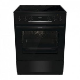 ΚΟΥΖΙΝΑ ΚΕΡΑΜΙΚΗ GEC6C40BG - 745691 ΜΑΥΡΗ GORENJE