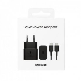 CHARGER WITH CABLE USB-C 25W T2510X BLACK SAMSUNG
