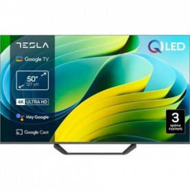 ΤΗΛΕΟΡΑΣΗ 50 QLED Q50E655GUS GOOGLE TV TESLA