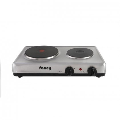 ΕΣΤΙΑ ΕΠΙΤΡΑΠΕΖΙΑ 2000W-1000W 2 ΕΣΤΙΩΝ INOX 0025 FANCY