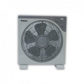 ΑΝΕΜΙΣΤΗΡΑΣ BOX FAN 12 30cm 40W PRBF-80287 ΛΕΥΚΟΣ-ΓΚΡΙ PRIMO